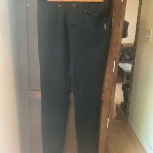 Silver Aiko super stretch black jeans size 28x31